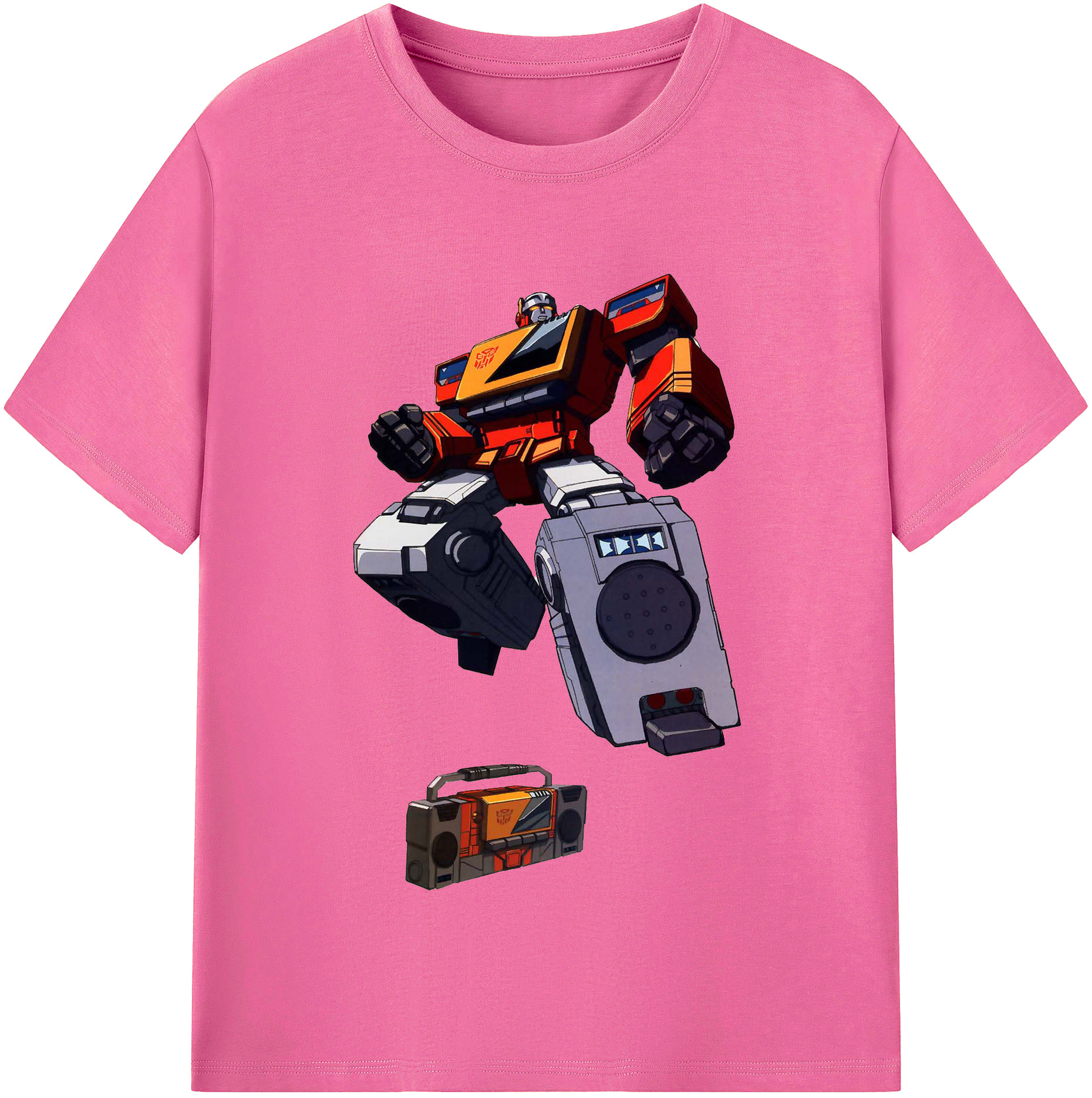 （画像用）  レディースカジュアルプリントTシャツ（綿100％）